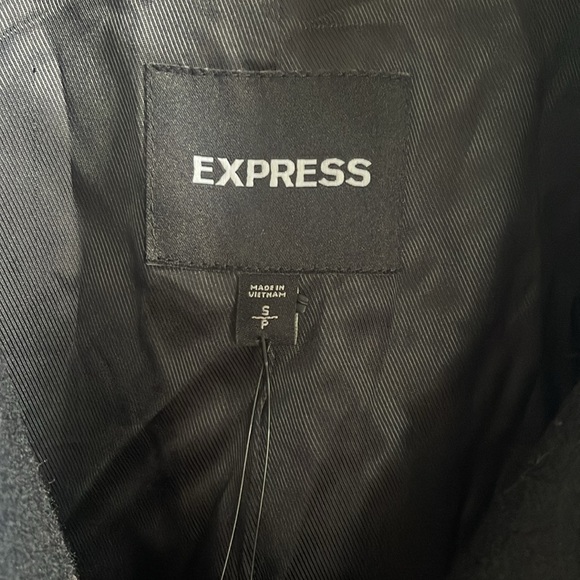 Express Men’s Wool Military Peacoat - Picture 2 of 10